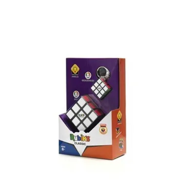 Produktbild von Rubikova klasická sada - Rubikova kocka 3x3 a prívesok na kľúče