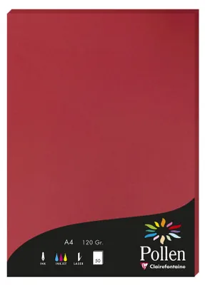 Produktbild von Clairefontaine 4212C, Kunstpapier, 120 g/m², 50 Blätter