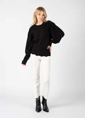 Zdjęcie produktu dla Silvian Heach sweter "Joconde" - PGA22111 - Czarny- Rozmiar: M(EU)
