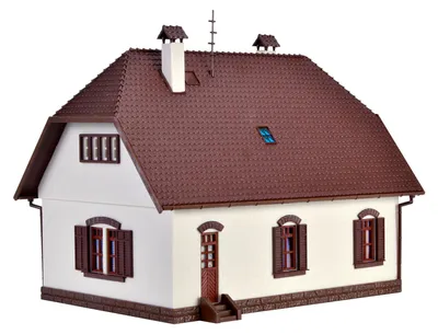 Zdjęcie produktu dla Vollmer 43657 – Dom osiedlowy w skali H0 – nowy