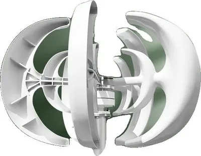 Image de Éolienne, puissance 1000 W, haute efficacité, contrôleur MPPT , 1000 W-b, 48 V