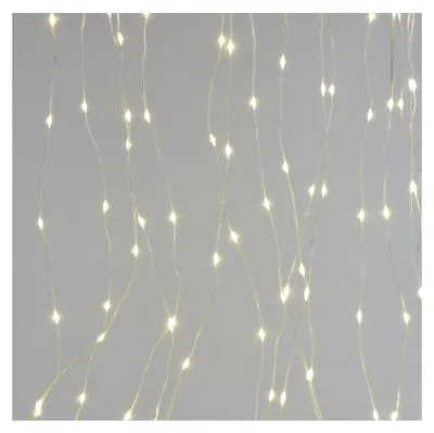 Image de EMOS LED Chaîne de Noël - rideau, 1,7x1,5 m, intérieur et extérieur, blanc chaud, programmes + minuterie, D3EW02