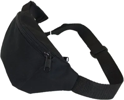 Produktbild von WITAN HÜFTTASCHE Gürteltasche Bauchtasche Geldgürtel Seitentasche (Schwarz)