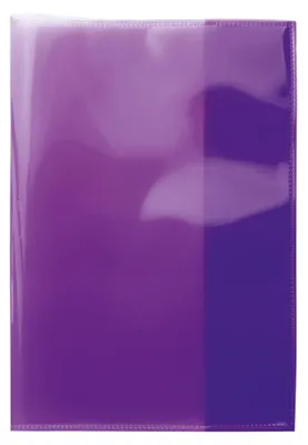 Image de Protège-cahier HERMA Transparent PLUS A5 violet