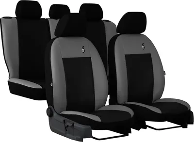 Produktbild von Autositzbezüge Universal Schonbezüge für Auto ROAD, grau