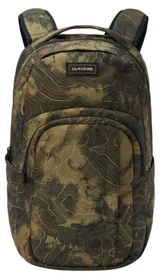 Productafbeelding van DAKINE vrijetijdsrugzak rugzak met laptopvak Campus Backpack 33L Earth Topo olijfgroen