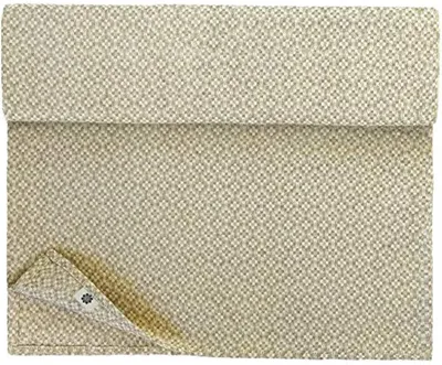Image de Nappe décorative - Beige et blanc - 45 x 180 cm