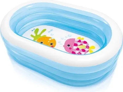 Immagine prodotto di Piscina gonfiabile, ovale 163 x 107 x 46 cm INTEX 57482