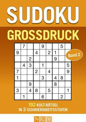 Obrázok produktu pre Sudoku Großdruck Band 2
