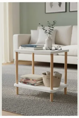 Produktbild von Skye Decor, Hochwertiger Beistelltisch (3er Set) Sapphire Oak, 100% Melamin | 1001