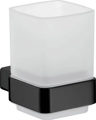 Immagine prodotto di EMCO loft, supporto per vetro, satinato, nero, 1 pz.
