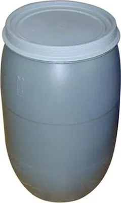 Image de tonneau d'eau de pluie 120l, l.42cm, h.81cm PH