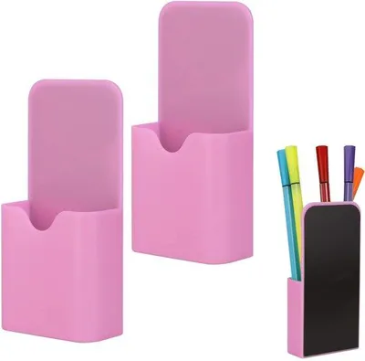 Produktbild von Magnetische Organizer, 2er Pack, rosa, Bürobedarf
