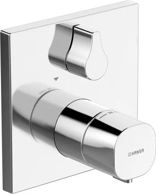 Produktbild von Hansa Fertigmontageset HANSALIVING für Wannen-Thermostat-Batterie, DN 15 mit Sicherungseinrichtung verchromt
