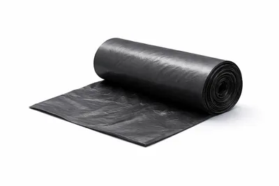 Image de Sacs poubelle RyanPack sans poignées, en LDPE, 120 × 135 cm, 16 µ, noir – 200 pièces par carton
