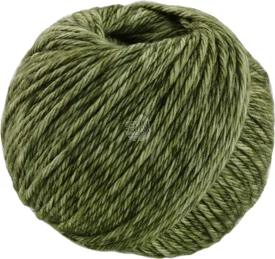 A ball of yarn on a white background.