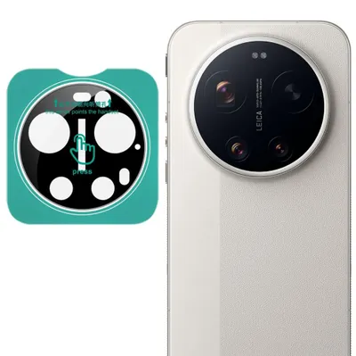 Immagine prodotto di Vetro protettivo per fotocamera - Protezione per l'obiettivo dello Xiaomi 17 Ultra - Vetro temperato 9H con guida per l'applicazione