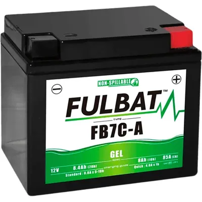 Image de Batterie gel transparente Fulbat Fb7c-a, transparente, taille unique