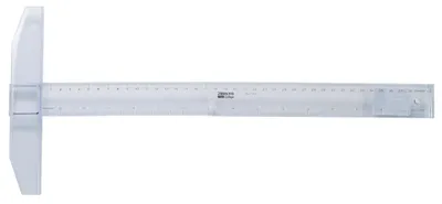 Produktbild von Aristo College Reißschiene 40 cm transparent, mm-Teilung,Tuschekante