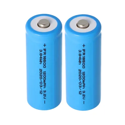 Produktbild von 2 kusy baterie vhodné pro solární lithium fosfátovou baterii Duracell 18500 Li-FePo4 s 3,2 V a 1000 mAh, 17,5 x 48 mm