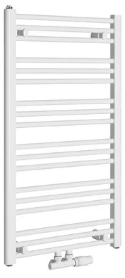 Obrázek produktu pro Bruckner ALBRECHT koupelnový radiátor 600 x 930 mm, středové připojení, bílý