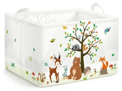 Produktbild von Solidchoice – Wasserdichte Wäschekorb für Kinder mit Aufbewahrungsbox für Spielzeug und Kleidung