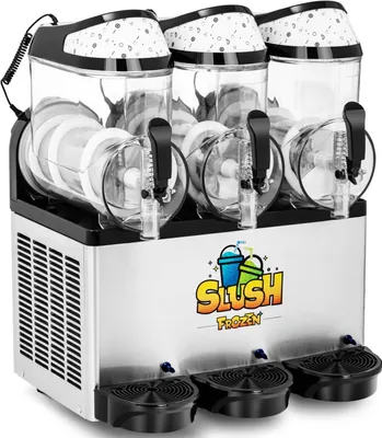 Produktbild von Royal Catering Slush-Maschine - 3 x 12 l - LED -