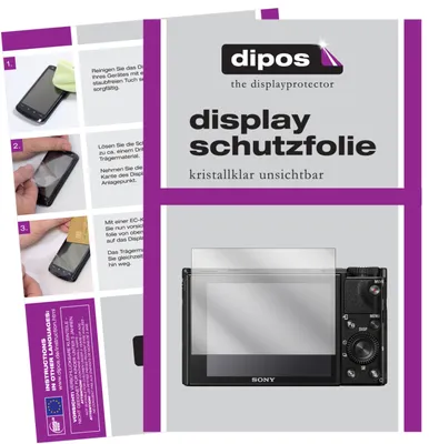 Produktbild von 6x Schutzfolie für Sony DSC RX100 VI klar Displayschutzfolie Display Schutz