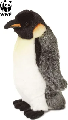 Image de WWF - Peluche - Pingouin empereur (20cm) réaliste Peluche pingouin en peluche