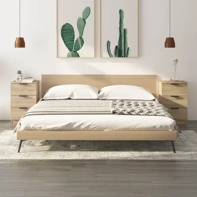 Obrázek produktu pro vidaXL Noční stolky 2 ks Dub Sonoma 40x36x65 cm