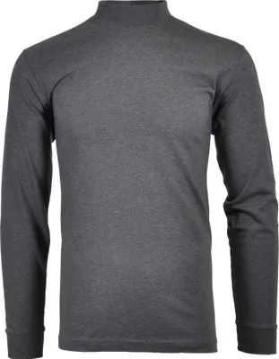Produktbild von RAGMAN Herren Shirt Langarm Stehkragen Regular Fit Anthrazit 100% Baumwolle XL