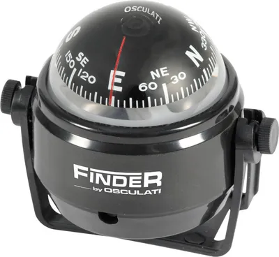 Produktbild von Finder Kompas 2" m. Bügel schwarz/schwarz , 1 Stück