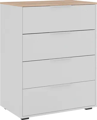 Obrázek produktu pro Příborník Vicco Betti Bílá/Sonoma 30 x 83.6 cm se 4x zásuvkou, Model 41616
