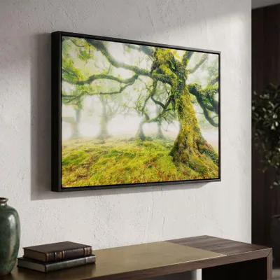 Produktbild von Druck auf lackierter Leinwand mit Rahmen, 90 x 4 x 60 cm