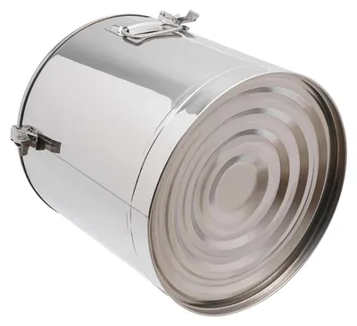 Zdjęcie produktu dla Pojemnik termiczny 32 l – podgrzewacz do potraw ze stali nierdzewnej – izolowany pojemnik na żywność – z pokrywką – na imprezy, pikniki, podróże, kemping – srebrny