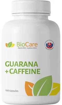 Immagine prodotto di Guarana + caffeina - 100 capsule