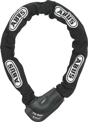 Obrázek produktu pro Řetězový zámek ABUS Granit CityChain XPlus 1060 - Zámek na kolo z tvrzené oceli - bezpečnostní stupeň 15 ABUS - 140 cm - černý