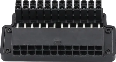 Produktbild von Adaptér ATX 24Pin,Napájací adaptér základnej dosky,Napájací adaptér ATX 90 stupňov,Napájací adaptér základnej dosky PC,Napájací adaptér základnej dosky ATX,Príslušenstvo pre stolné počítače