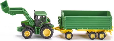 Zdjęcie produktu dla Siku 1843, Model ciągnika, 3 lat(a), Metal, Plastik, Zielony, Żółty