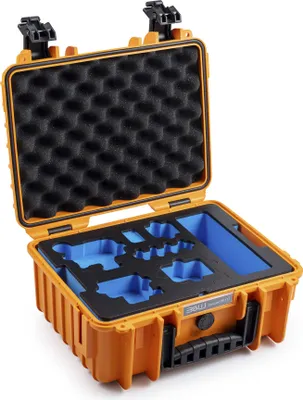 Obrázok produktu pre B&W Cases PP.117.GoPro13, Pevné púzdro, Oranžová, Pena, Polypropylén (PP), Jednofarebné, 11,7 L, -30 - 80 °C