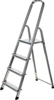 Obrázek produktu pro Corda domácí hliníkový žebřík 4 schody 000705 KRAUSE