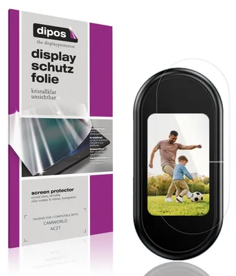 Produktbild von 4x Schutzfolie für CAMWORLD AC27 klar Displayschutzfolie Folie Display Schutz dipos