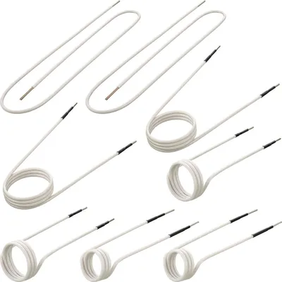 Obrázek produktu pro Sady indukčních cívek pro indukční ohřívače, sada magnetického mini indukčního ohřívače, bezplamenné topné příslušenství 8 ks, tepelně odolný indukční ohřívač s flexibilitou pro odstraňování zrezivělých šroubů a matic