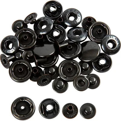 Produktbild von Druckknöpfe - Nachfüllpackung, D 15 mm, 10 Stk/ 1 Pck [HOB-41165]