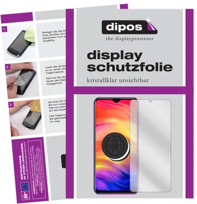 Produktbild von 2x Schutzfolie für Ulefone Note 7 klar Displayschutzfolie Folie Display Schutz