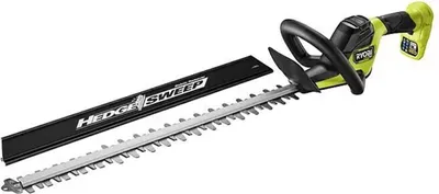 Zdjęcie produktu dla Akumulatorowe nożyce do żywopłotu RYOBI RY18HTX60A-0, 18 V, Li-ion, długość ostrza: 60 cm, bez akumulatora