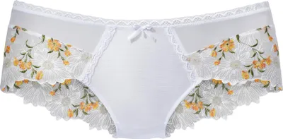 Produktbild von LASCANA Stringpanty weiß-orange Größe 48/50