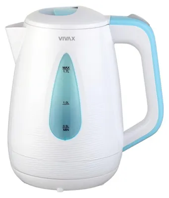 Productafbeelding van Vivax WH-171WT, 1,7 liter, 2200 watt, wit, waterniveau-indicator, draadloos