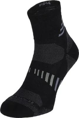 Produktbild von Sockwell Ascend II Quarter Herren Wandersocken 15-20 mmHg Black Größe 44-47