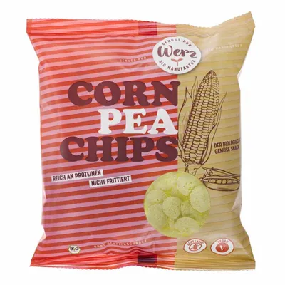 Produktbild von CornPea Chips - Erbsen-Mais-Chips 70g